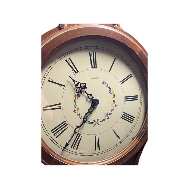 Contemporary Ethan Allen Grandfather Clock Chairish