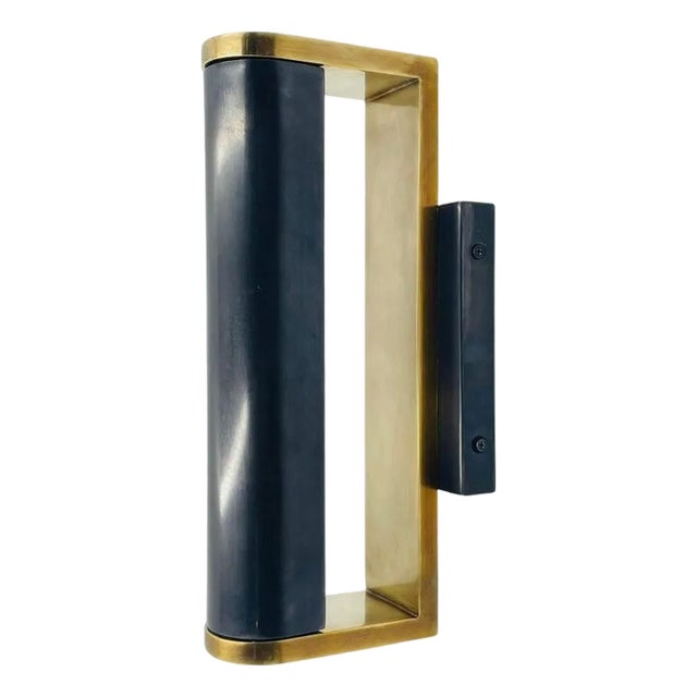 Visual Comfort Thomas O’Brien “David” Wall Sconce Patinated Brass For Sale