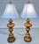 Art Deco Pair of Monumental 1920s Italian Carved Giltwood Pineapple Table Lamps - 36" Tall Hollywood Regency For Sale - Image 3 of 18