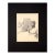 "And Search for Peace" - Rare Signed Figurative Lithograph in Ink on Paper by Eugene Hawkins For Sale