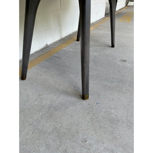 Brown Made Goods Co Alder Oval Dining Table For Sale - Image 8 of 14