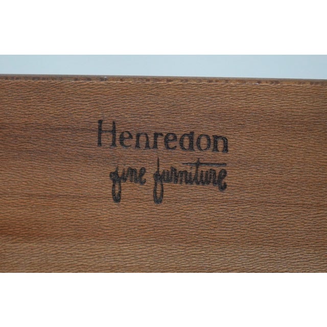Pair of Henredon Walnut French Style Nightstands For Sale - Image 18 of 18