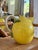 Bordallo Pinheiro 1960s Portuguese Majolica Lemon Pitcher — Caldas Da Rainha Region Pinheito Style, Unsigned | Hand-Painted Ceramic For Sale - Image 4 of 9