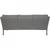 Model 2209 3-Seater Sofa by Børge Mogensen with Grey Fabric from Hallingdal, 1980s For Sale - Image 15 of 18