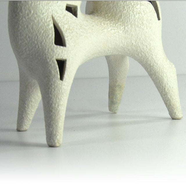 White Vintage White Horse Sculpture by Roberto Rigon, 1970s For Sale - Image 8 of 13