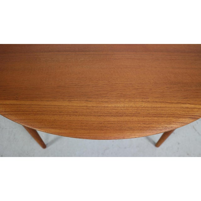 Round Teak Coffee Table by Peter Hvidt & Orla Mølgaard Nielsen for France & Son, 1950 For Sale - Image 12 of 18