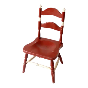 Vintage Kid's Ladder Back Chair