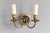 Vintage Decorative Wall Lights in Brass, 1930s, Set of 2 For Sale - Image 4 of 9