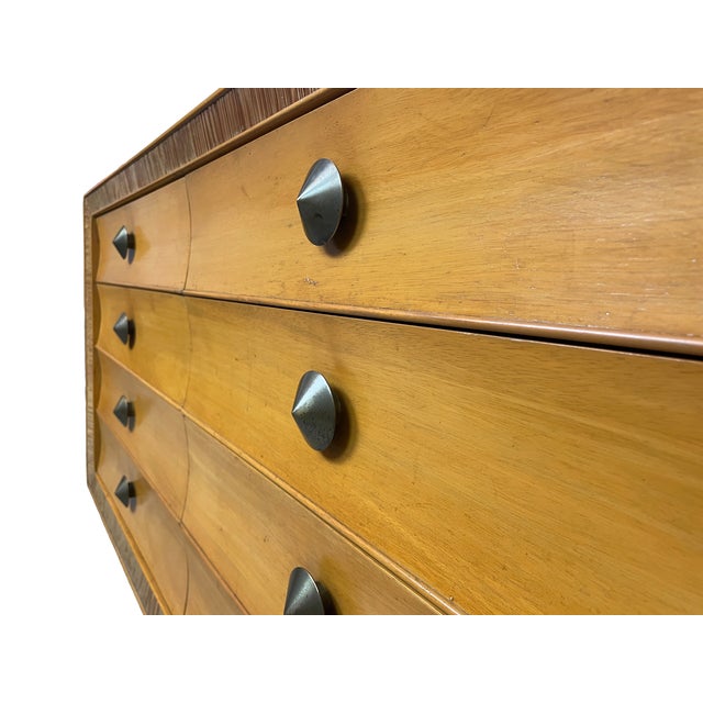 1940s Brown-Saltman Combed Wood Dresser, Attributed to Paul Frankl For Sale - Image 16 of 17
