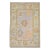 Modern Turkish Oushak Rug 4'2" x 6'2" For Sale