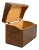 Vintage Traditional Wood Card Catalog File Library Box For Sale