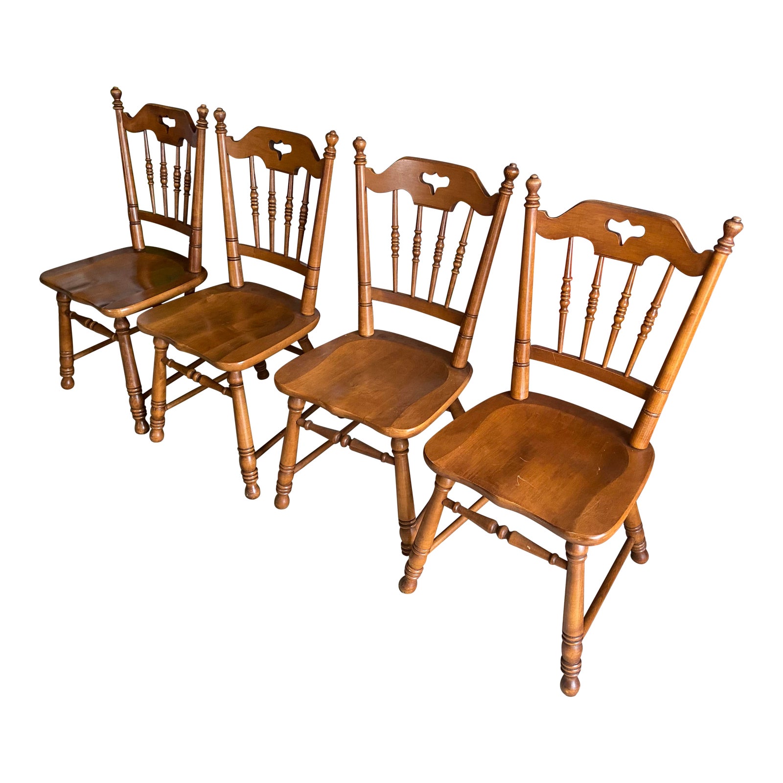 1960s Tell City Chairs Set of 4 Chairish