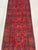 1990s Extra-Long Red & Navy Turkmen Bukhara-Style Wool Runner, 2'8" X 19'3" For Sale - Image 5 of 16