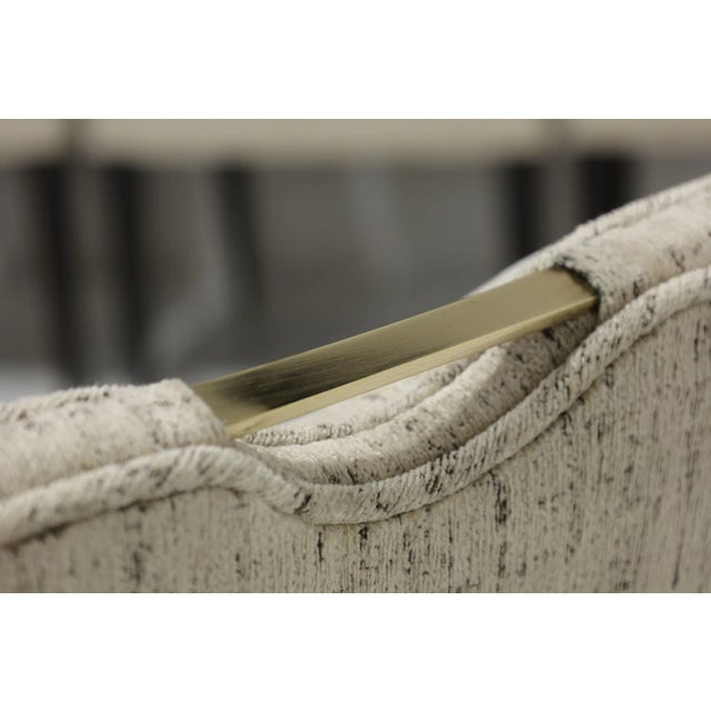 Edward Wormley for Dunbar Dining Chairs, Set of Eight – Linherr Hollingsworth Upholstery For Sale - Image 9 of 11