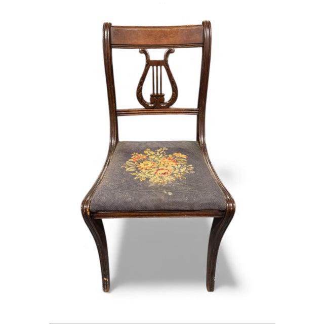 The harp back chair is a style that emerged in the late 18th and early 19th centuries, heavily influenced by Neoclassical...