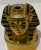 Gold Tutankhamun Decanter Italian Ceramic 1970s For Sale - Image 8 of 15