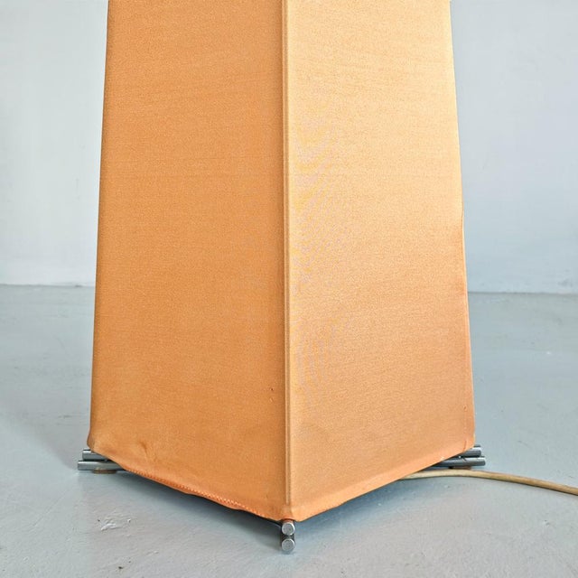 Kazuki Fabric Floor Lamp by K. Takahama for Sirrah, 1970s For Sale - Image 9 of 18