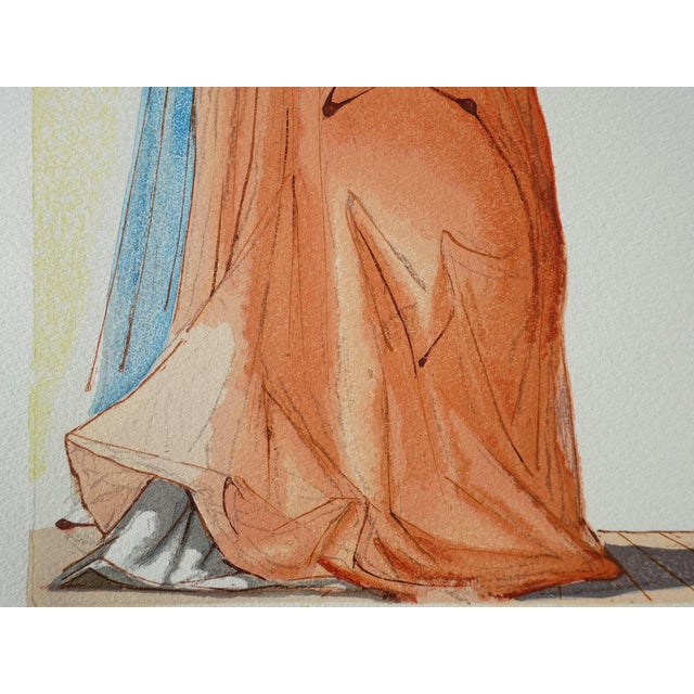 Salvador Dali, Dante à l'entrée du paradis, Etching For Sale - Image 4 of 6