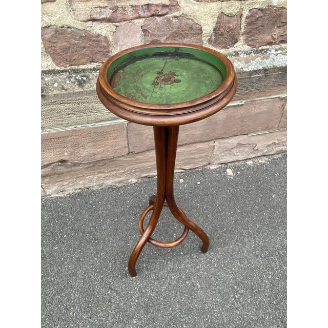 Curved Wooden Plant Holder, 1890s For Sale - Image 9 of 10