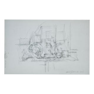 Alberto Giacometti, Still Life, 1963, Original Lithograph For Sale