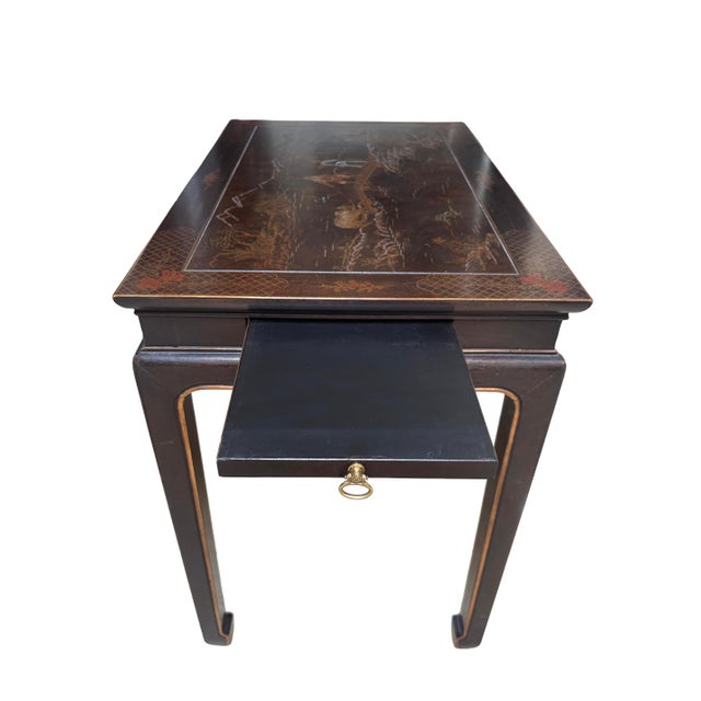 Henredon Tea Table With Sliding Trays For Sale In Phoenix - Image 6 of 13