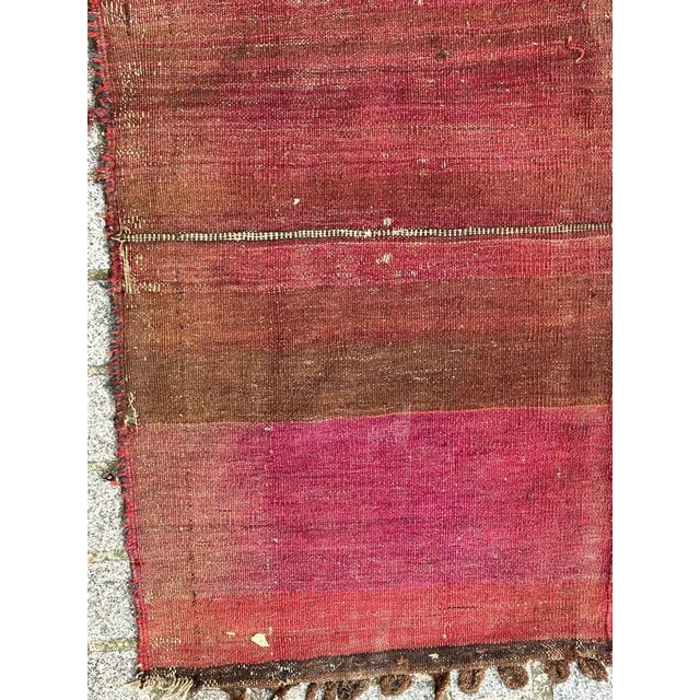 Antique Distressed Turkmen Tribal Rug, 1890s For Sale - Image 16 of 18