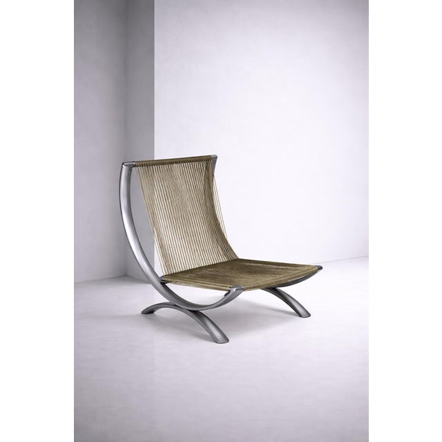 Ferrotipi Low Armchairs Prototype from G. Malacrida & P.Resmini, 1968, Set of 2 For Sale - Image 10 of 14