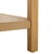 Early 21st Century Omara 1 Shelf Side Table in Natural For Sale - Image 5 of 8