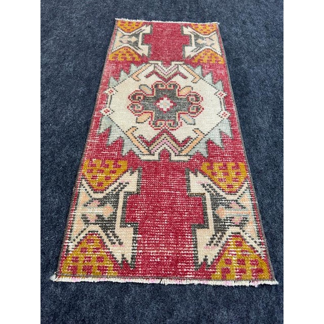 Turkish Yastik Rug 1'4" x 3'1" #24342 Explore a curated collection of hallway runners, wool rugs, and handmade...