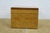 Vintage Walt D Richard Quartered Oak Felt Lined Trinket Keepsake Box 7" For Sale - Image 4 of 13