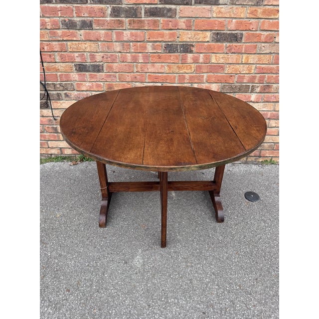 Mid 19th Century 19th Century French Wine Table For Sale - Image 5 of 10