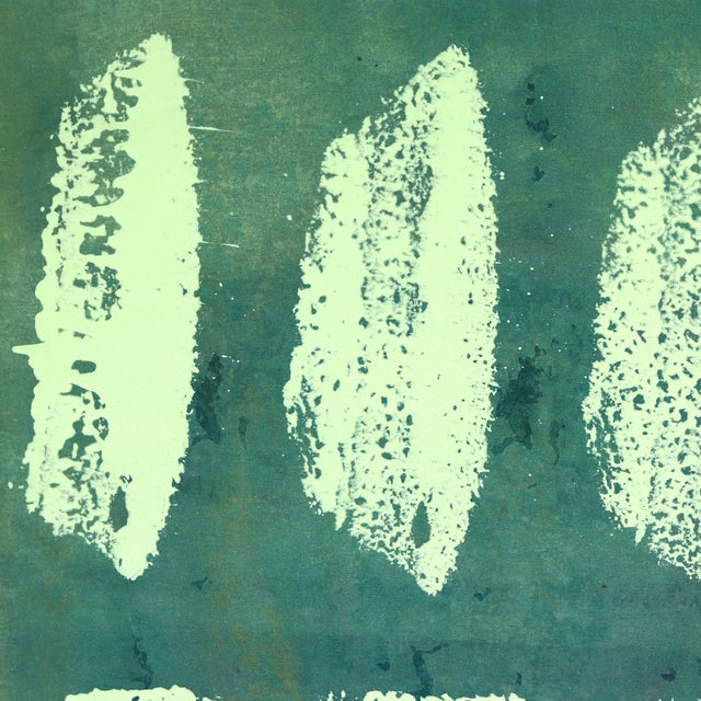 2020s A852 - Original Contemporary Abstract Mixed Media Painting by Marco Schmidli For Sale - Image 5 of 9