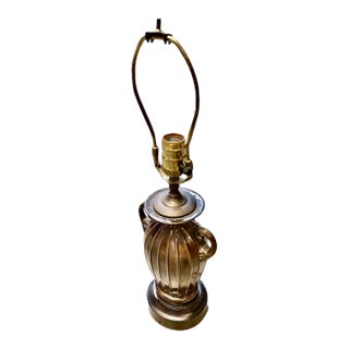 Vintage Bronze Urn Lamp For Sale