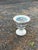 1920s Vintage Weathered Cast Stone Garden Urn Planter With Blue Glazed Interior For Sale - Image 5 of 9