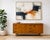 Danish Mid Century Modern Teak Credenza | Low Sideboard, Compact Apartment Size, Denmark, C. 1960’s For Sale In New York - Image 6 of 12