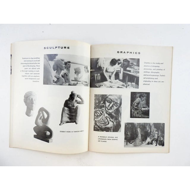 Vintage 1954 Art Department University of Texas, Austin Catalog For Sale In Seattle - Image 6 of 11