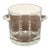 Late 20th Century Tiffany & Co. Modern Clear Crystal Champagne Ice Bucket With Scrolled Handles For Sale