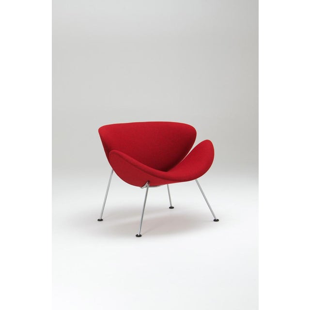 Mid-Century Modern Model F437 Orange Slice Chair by Pierre Paulin for Artifort, 1960s For Sale - Image 3 of 15