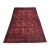 Red Mauri Bokhara Hand-Knotted Wool Rug - 8'8" X 5'6" For Sale