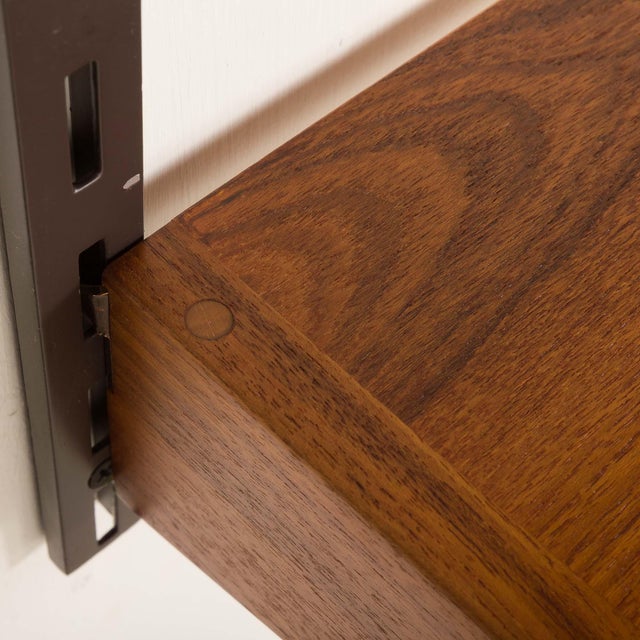 Vintage Danish Teak Shelving Unit by Kai Kristiansen for FM Møbler, 1960s For Sale - Image 6 of 11