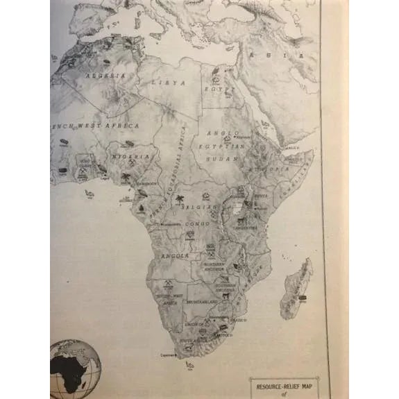 1956 Hammond Doubleday Illustrated World Atlas and Gazetteer For Sale - Image 12 of 13