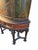 Wood Antique Chinoiserie Curio Cabinet Hutch Vitrine Breakfront Vernis Martin Style For Sale - Image 7 of 18