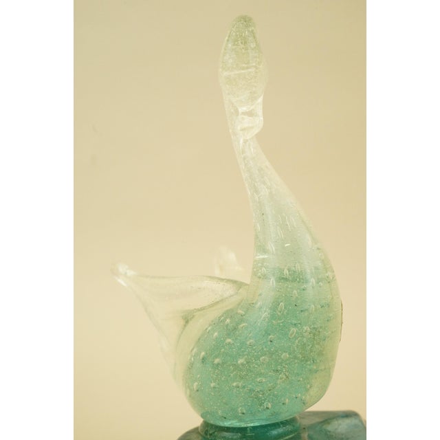 20th Century Murano Glass Swan Sculpture Ashtray by Ermanno Toso for Pulegoso, Italy, 1920s For Sale - Image 15 of 18