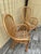 1980s A Pair of Rattan Fan Back Lounge Chairs in the Franco Albini's Style. Circa 1980s For Sale - Image 5 of 18