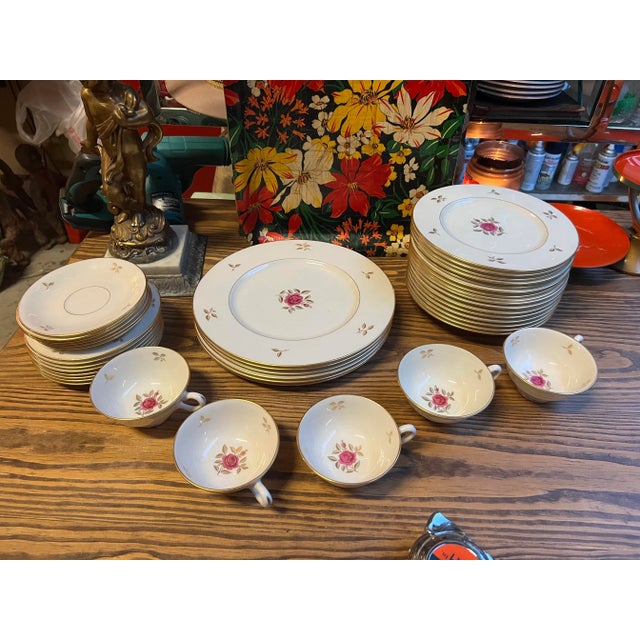 1950s Lenox Serving Dishes and Cups Set- 39 Pieces For Sale - Image 10 of 10
