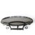 French Antique French Wrought Iron Marble Top Large Round Table For Sale - Image 3 of 5