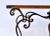 Spanish Colonial Console Table, Forged Iron & Oak, Italy, 1990s For Sale - Image 10 of 11
