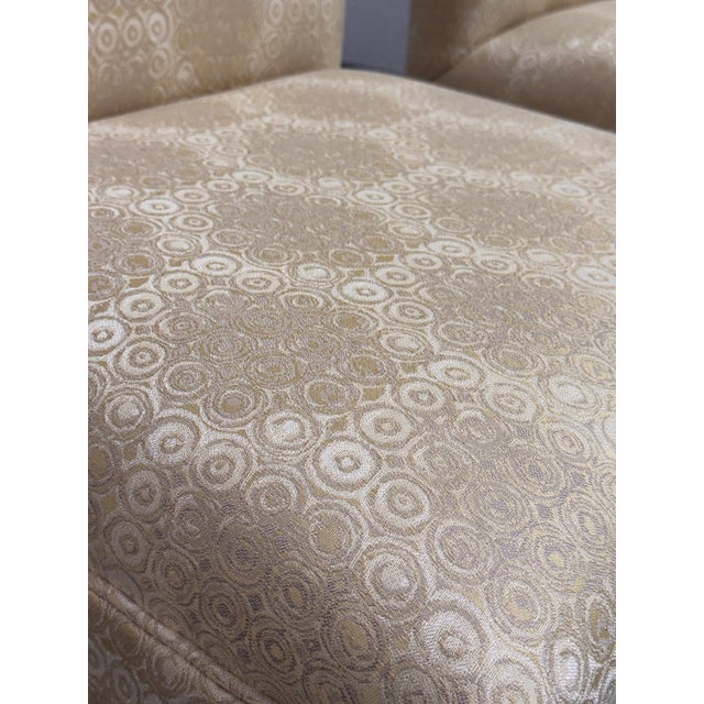 Custom Design Side Dining Chairs, Pair For Sale - Image 11 of 12