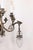 Early 20th Century Cast Bronze Highly Ornate Chandelier With Original Etched Glass Down Shades For Sale - Image 4 of 16
