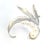 White 1990s Mikimoto Estate Akoya Pearl Brooch Pin Sterling Silver 6.10 mm For Sale - Image 8 of 10